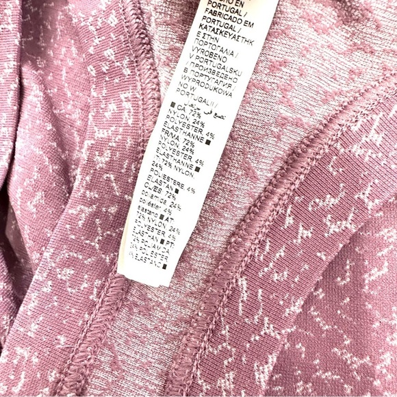 Athleta Womens Sz XXS Mauve Momentum Seamless Tank Top Activewear Racerback - Picture 7 of 11